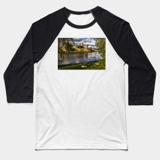 Late Afternoon At Caerphilly Castle Baseball T-Shirt